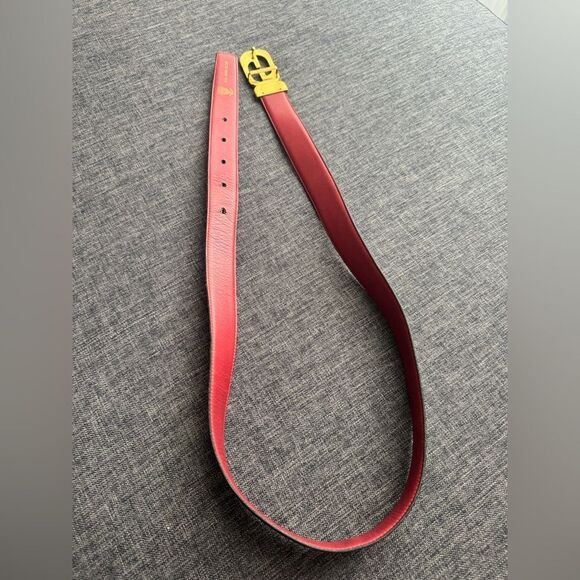 GUCCI REVERSIBLE LEATHER BELT - Picture 14 of 14